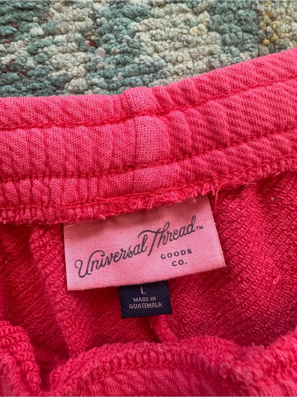 Universal Thread Red Drawstring Athletic Shorts - Picture 3 of 4